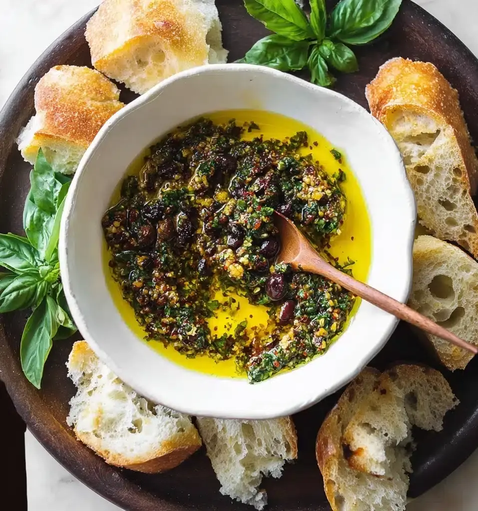 Craft a Flavorful 10-Minute Mediterranean Bread Dipping Oil